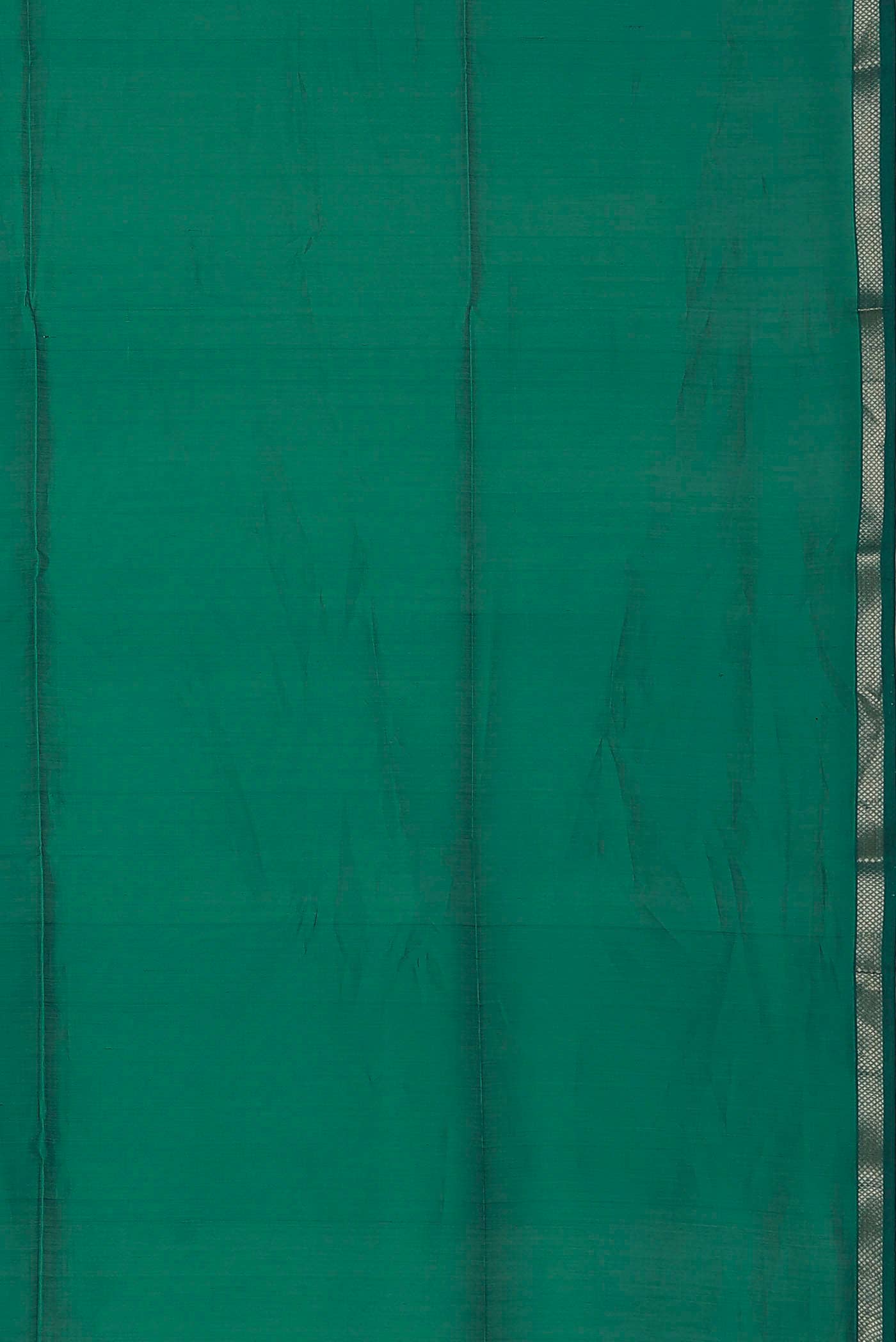 Green Maheshwari Silk Cotton Saree