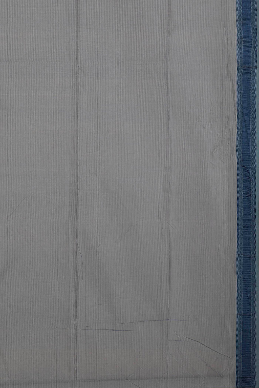 Grey Maheshwari Silk Cotton Saree