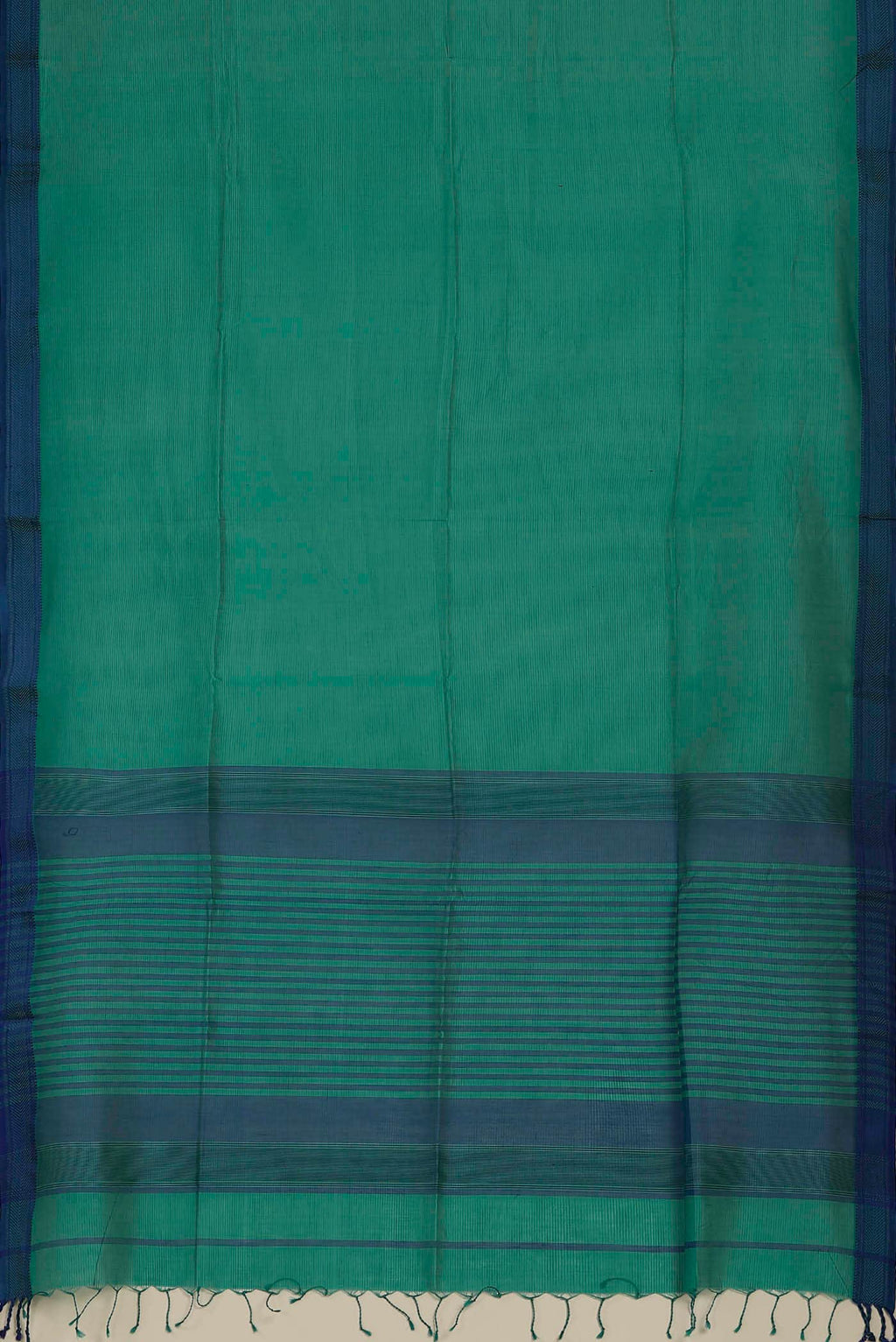 Green Maheshwari Silk Cotton Saree