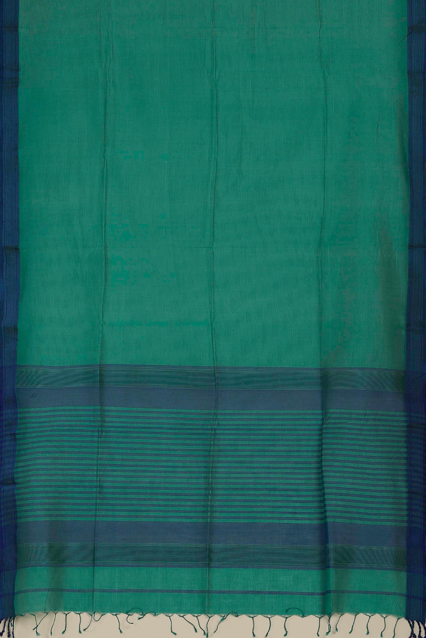 Green Maheshwari Silk Cotton Saree