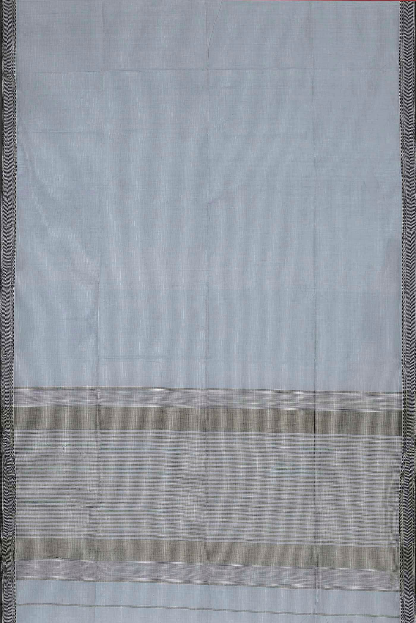 Light Blue Maheshwari Silk Cotton Saree
