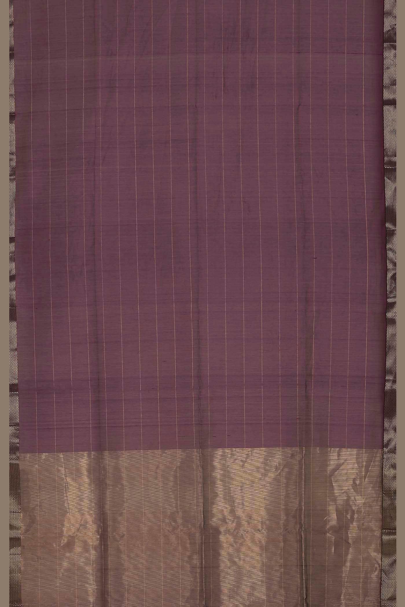 Violet Maheshwari Silk Cotton Saree