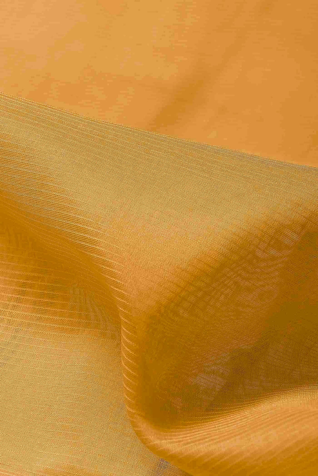 Yellow Maheshwari Silk Cotton Saree