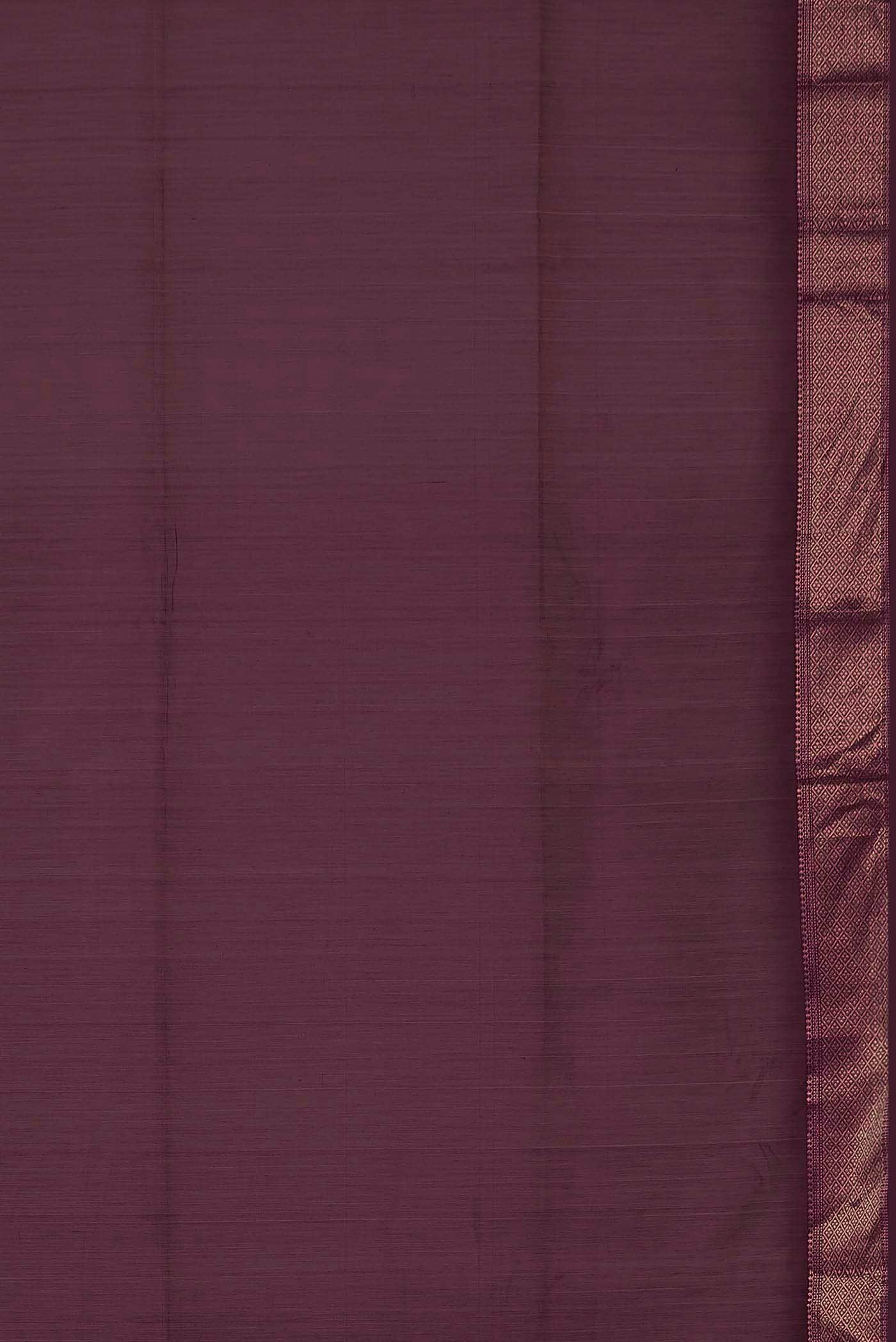 Purple Maheshwari Silk Cotton Saree
