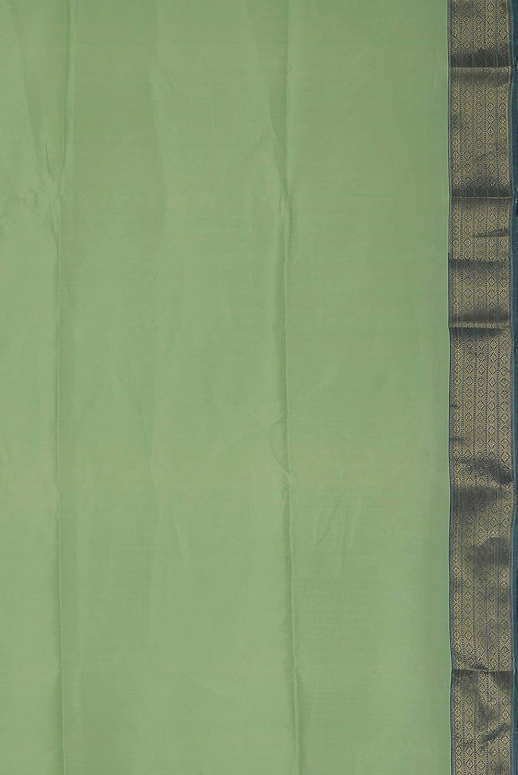 Mint Green Maheshwari Silk Cotton Saree