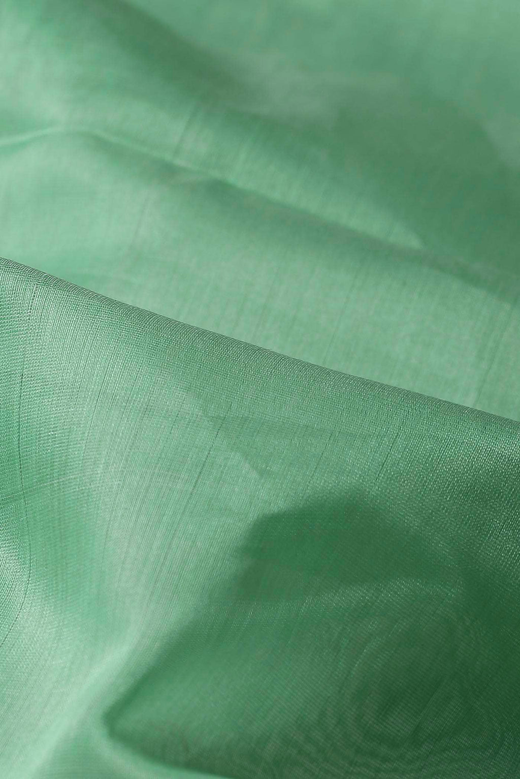 Mint Green Maheshwari Silk Cotton Saree
