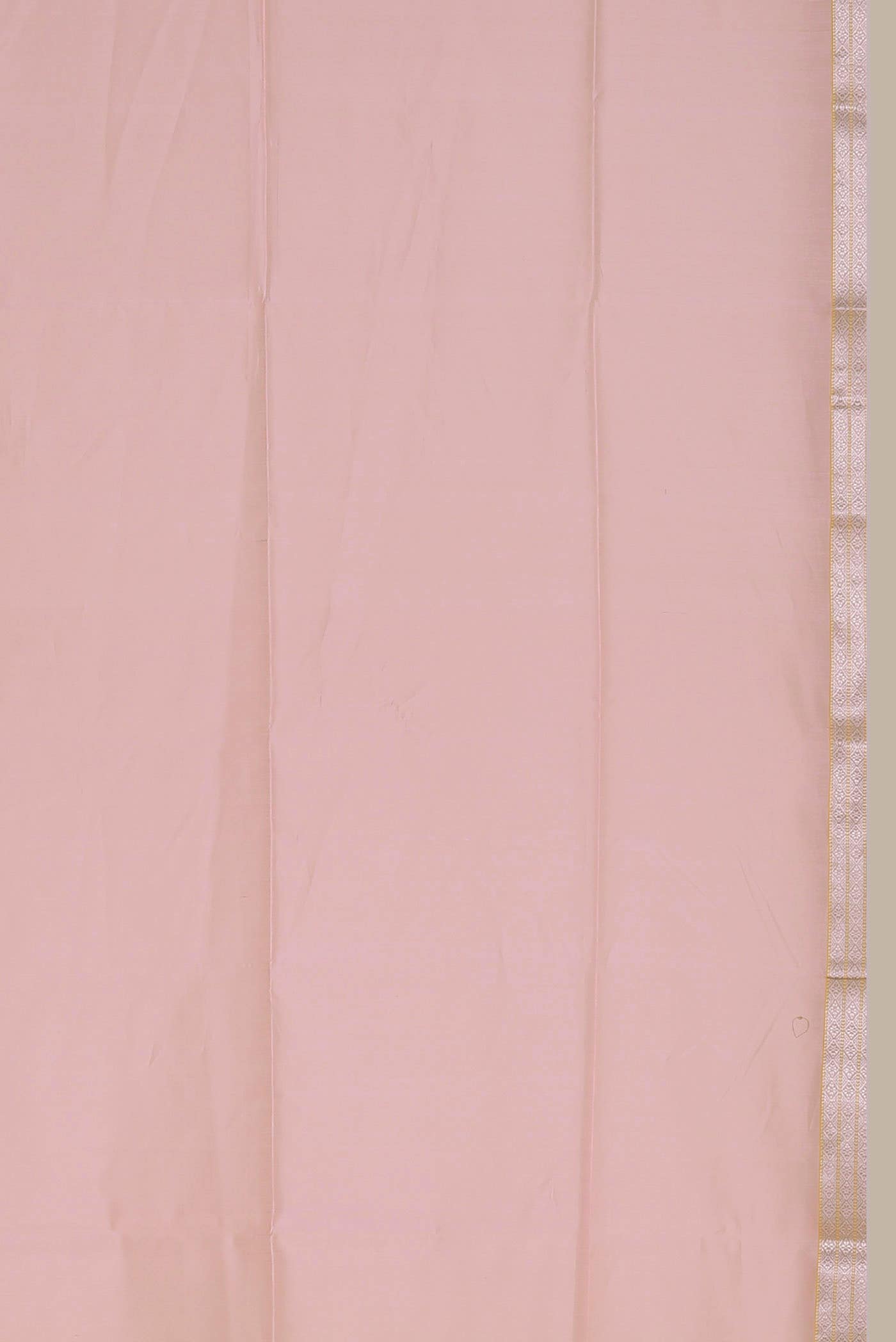 Rose pink Maheshwari Silk Cotton Saree