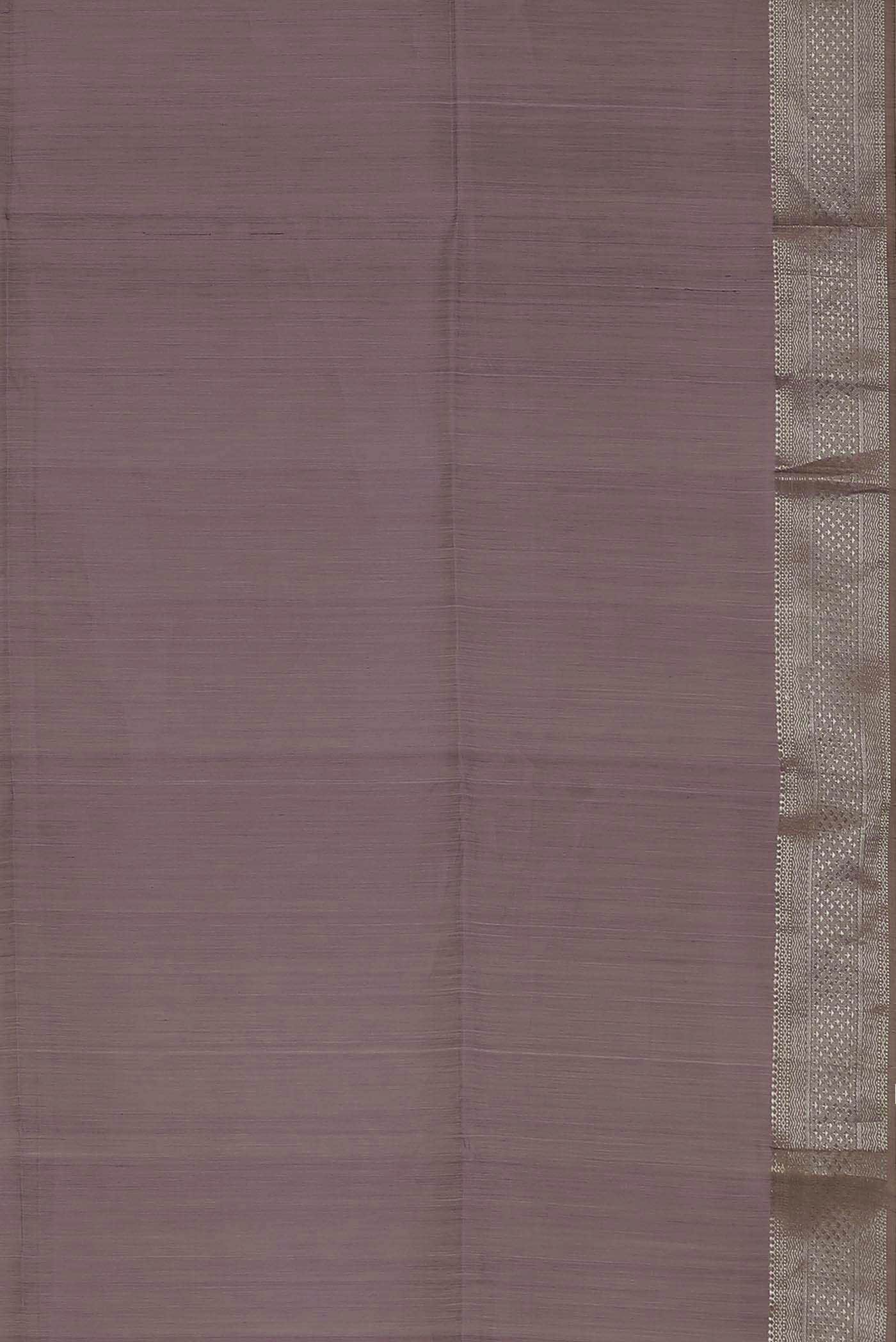 Lavender Maheshwari Silk Cotton Saree