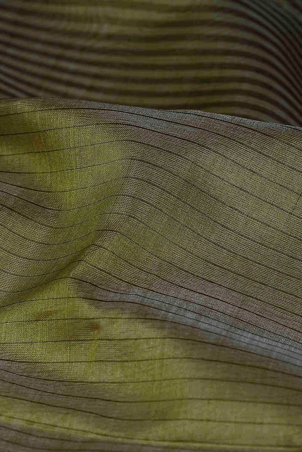 Green Maheshwari Silk Cotton Saree
