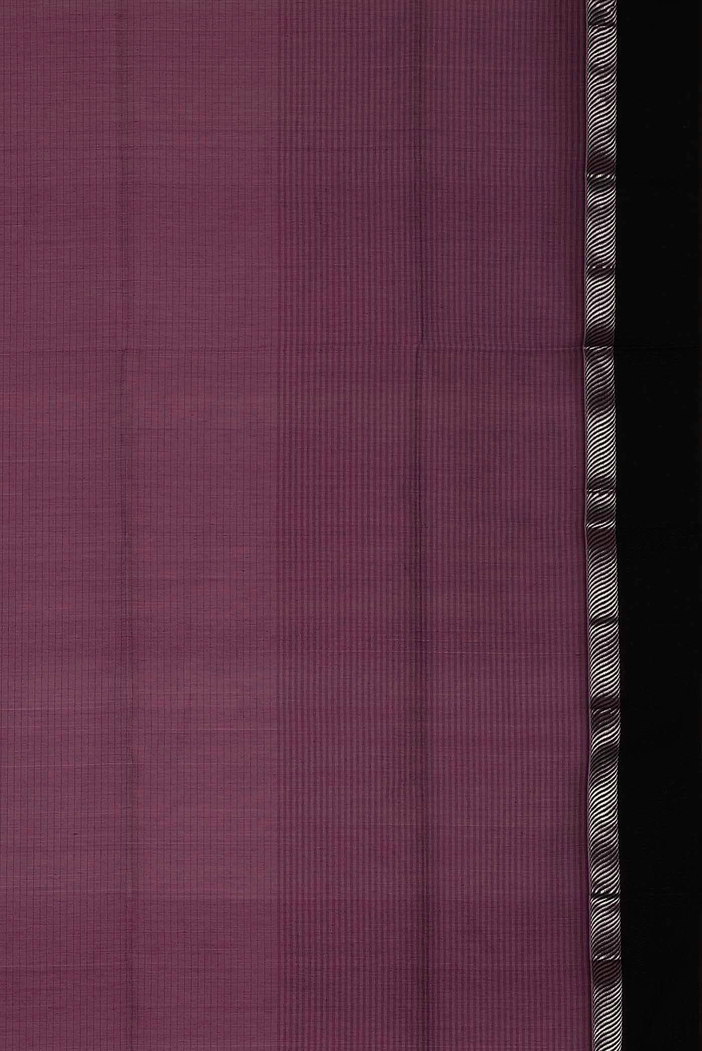 Magenta Maheshwari Silk Cotton Saree