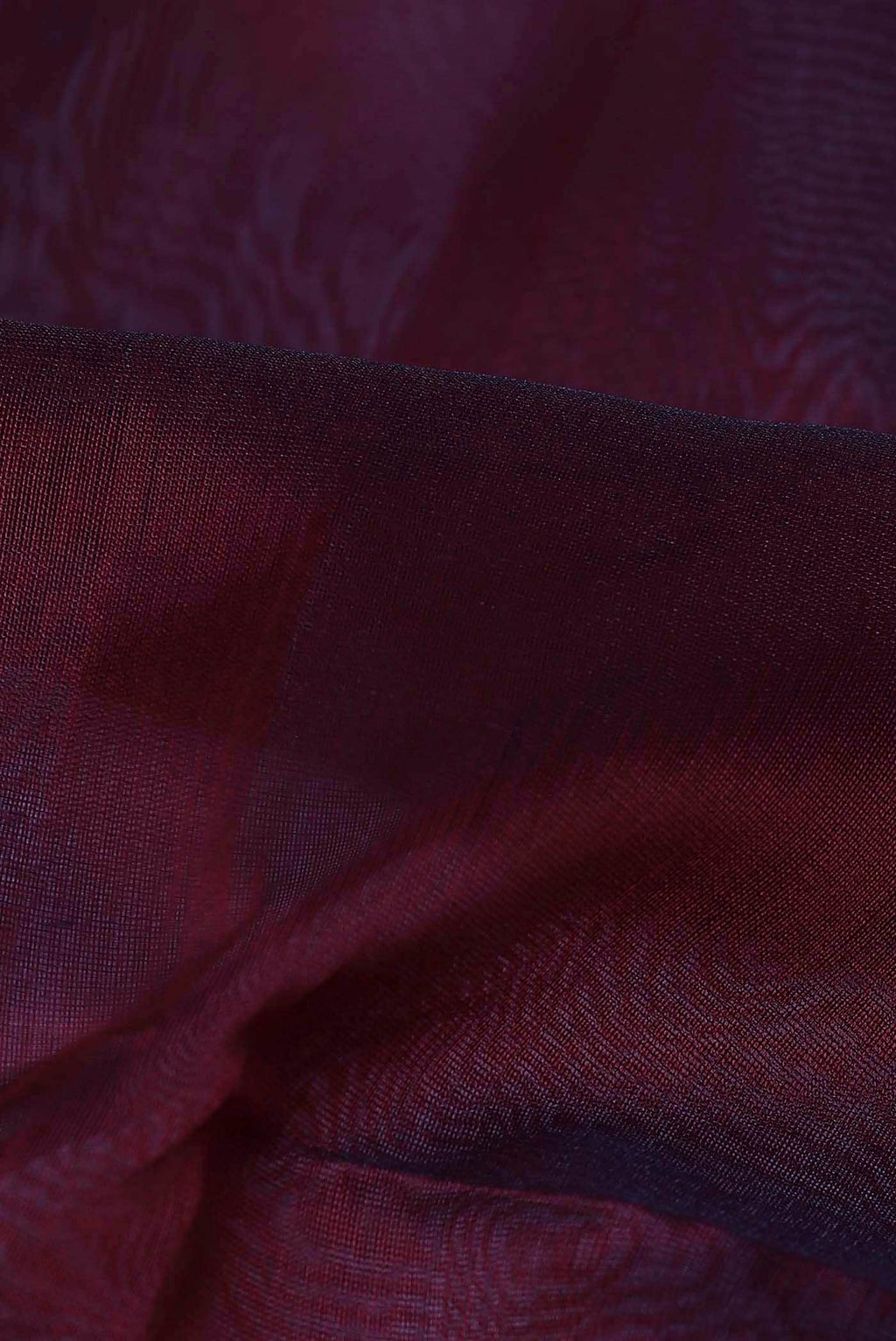 Maroon Maheshwari Silk Cotton Saree