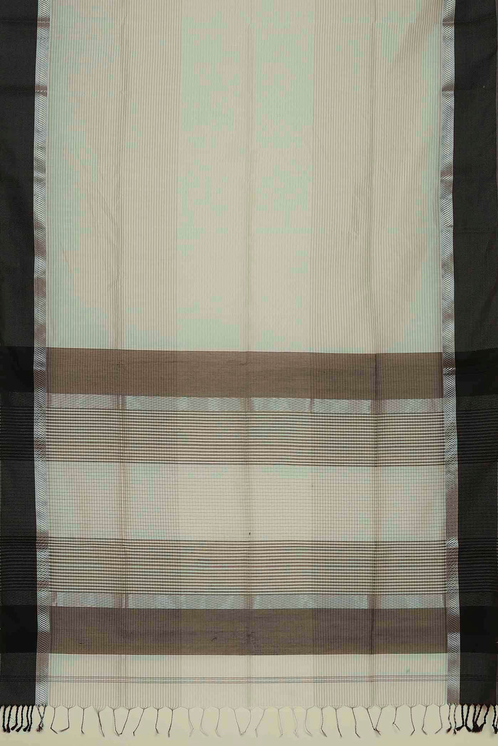 Light Green Maheshwari Silk Cotton Saree