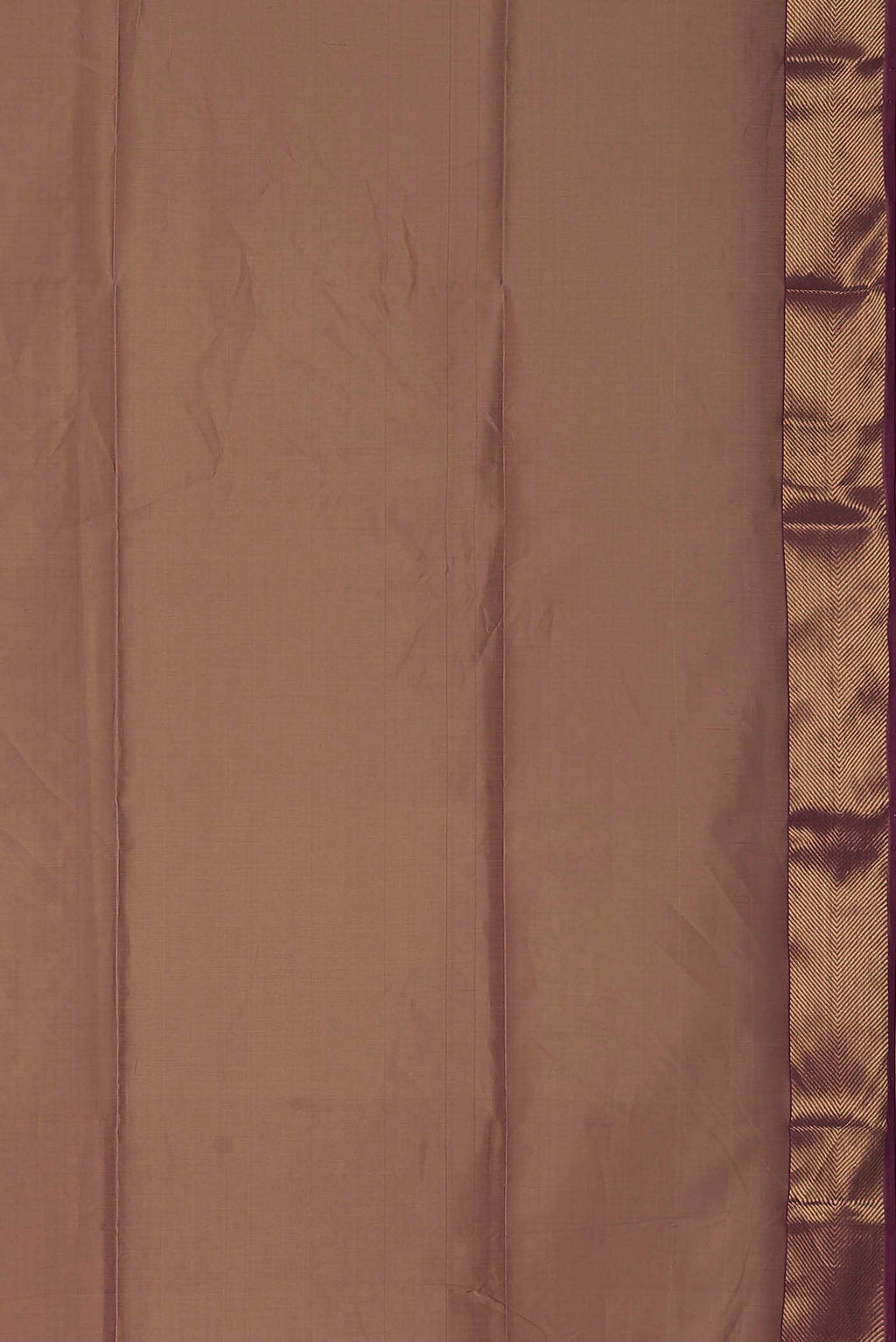 Peach Maheshwari Silk Cotton Saree
