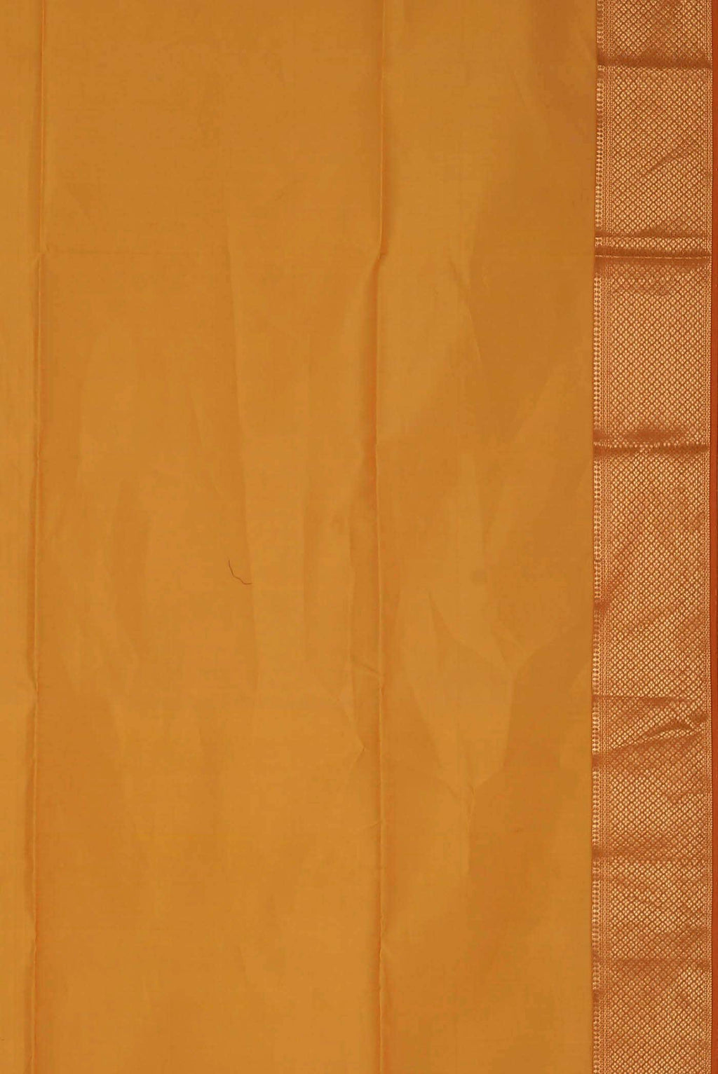 Yellow Maheshwari Silk Cotton Saree