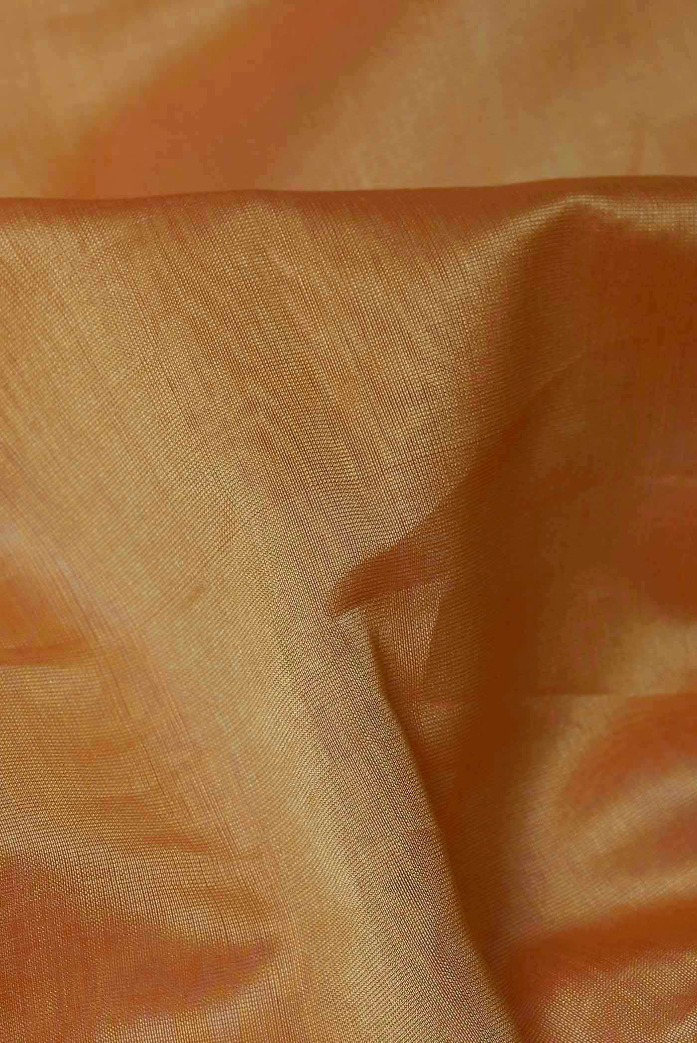 Yellow Maheshwari Silk Cotton Saree
