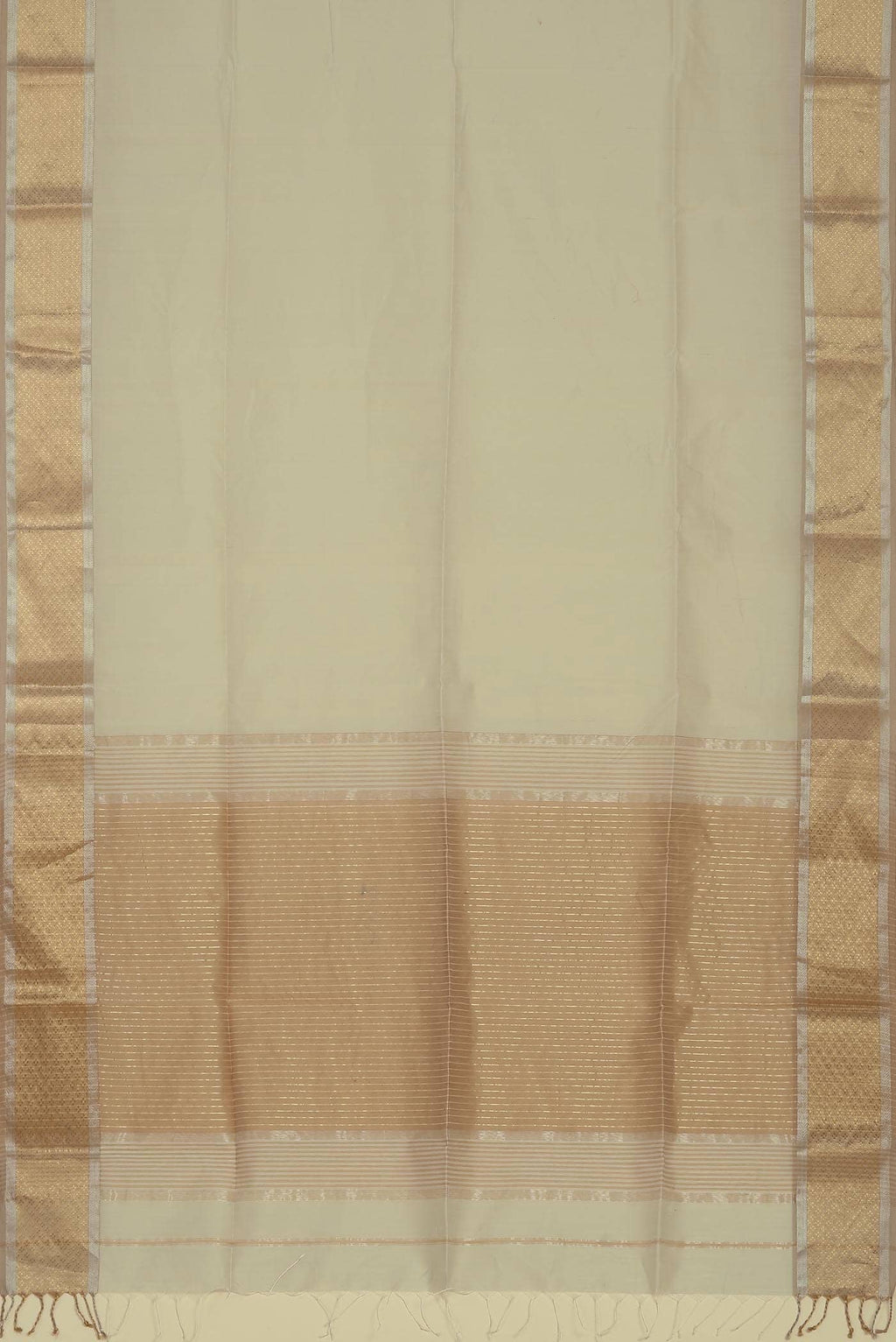 Light Green Maheshwari Silk Cotton Saree