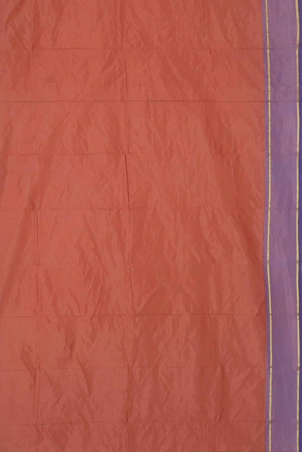 Orange Bangalore Silk Saree