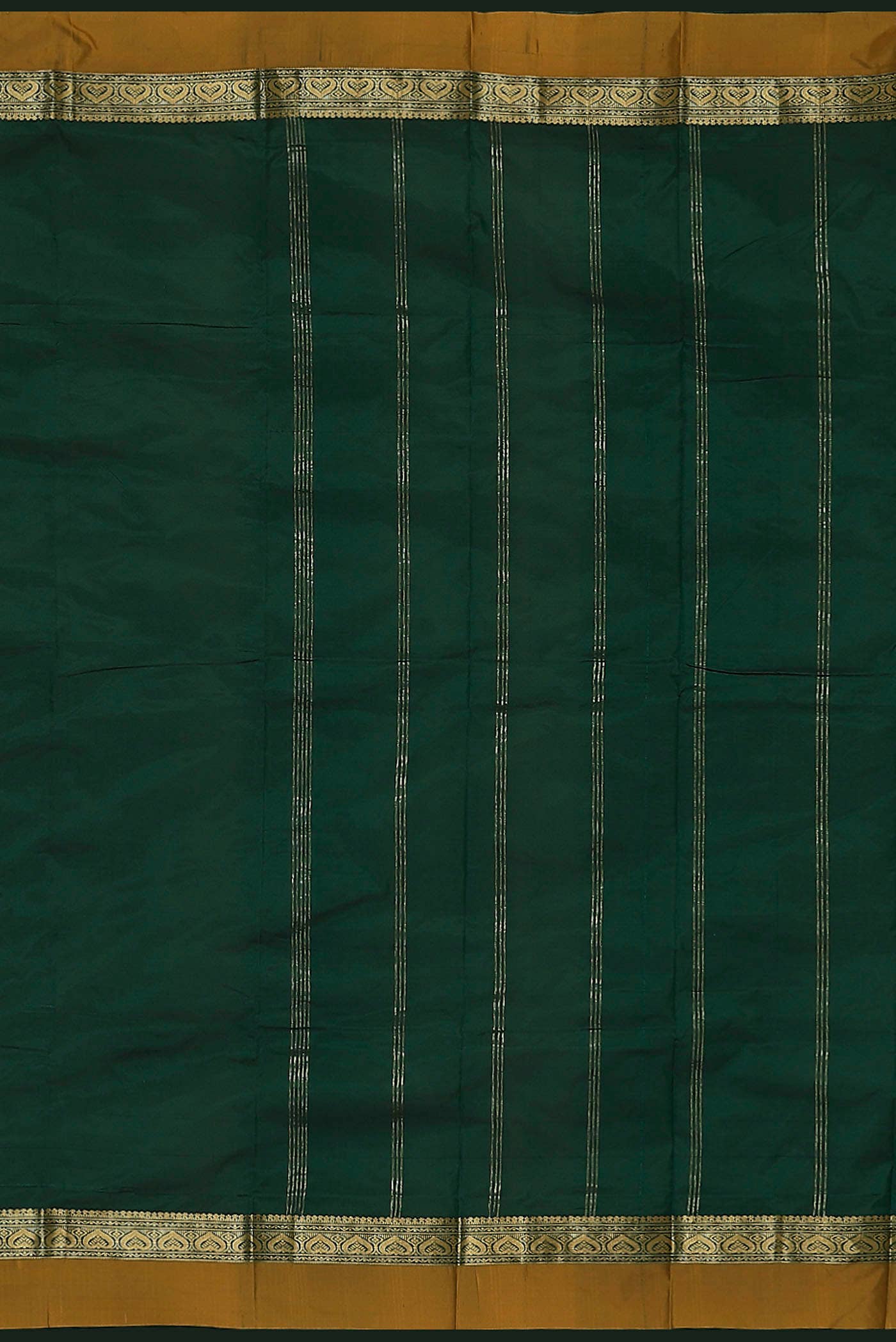 Green Blended Bangalore Silk Saree
