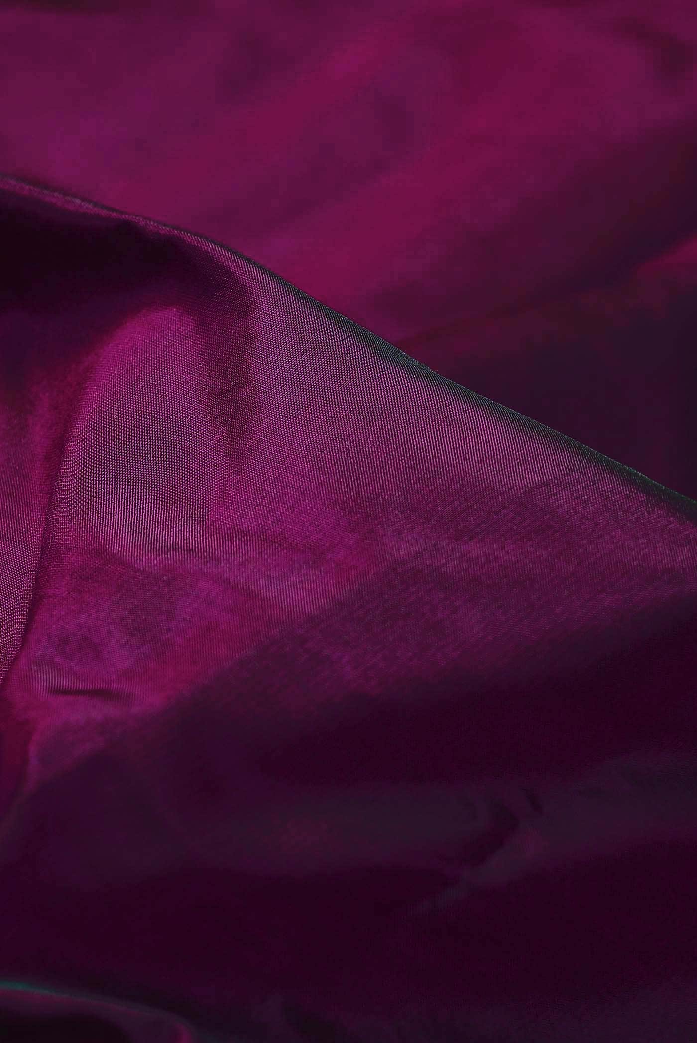 Magenta Blended Bangalore Silk Saree