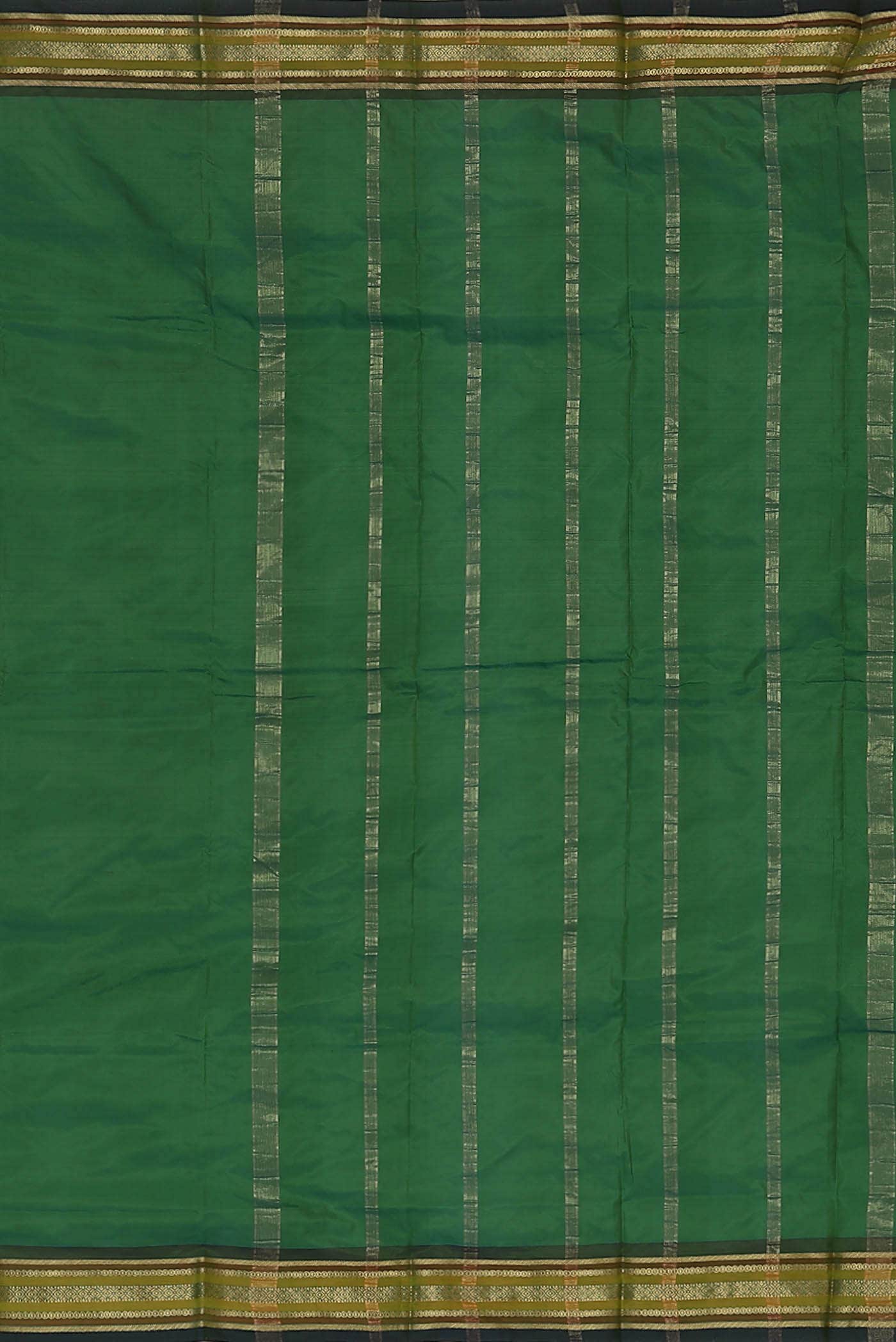 Green Blended Bangalore Silk Saree