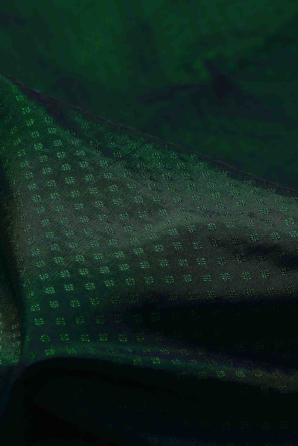 Green Blended Bangalore Silk Saree