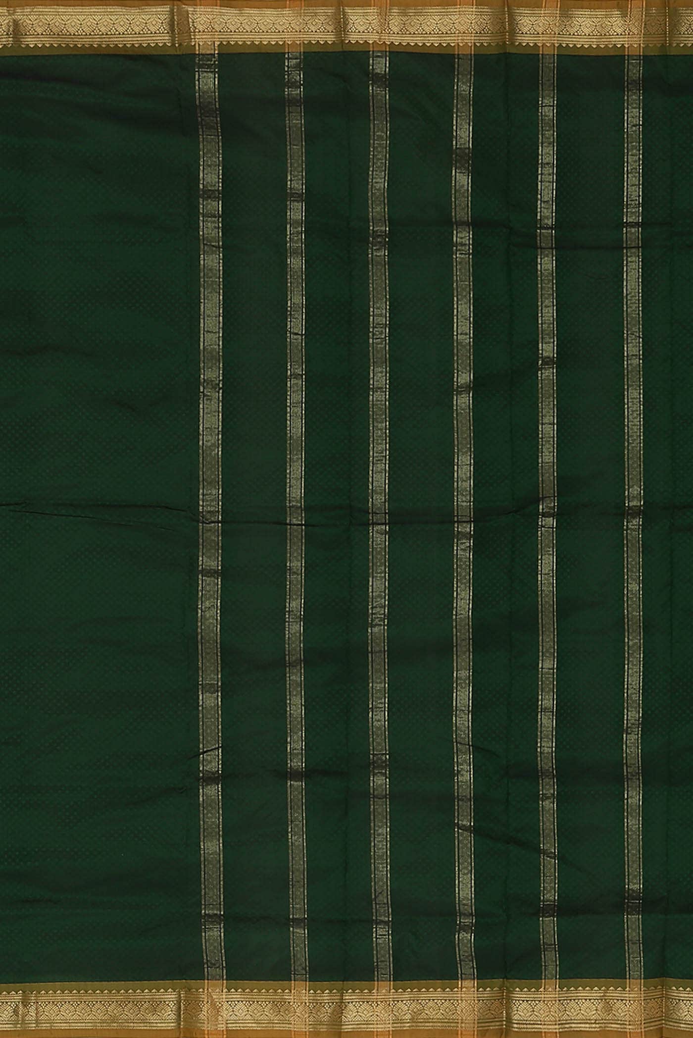 Green Blended Bangalore Silk Saree