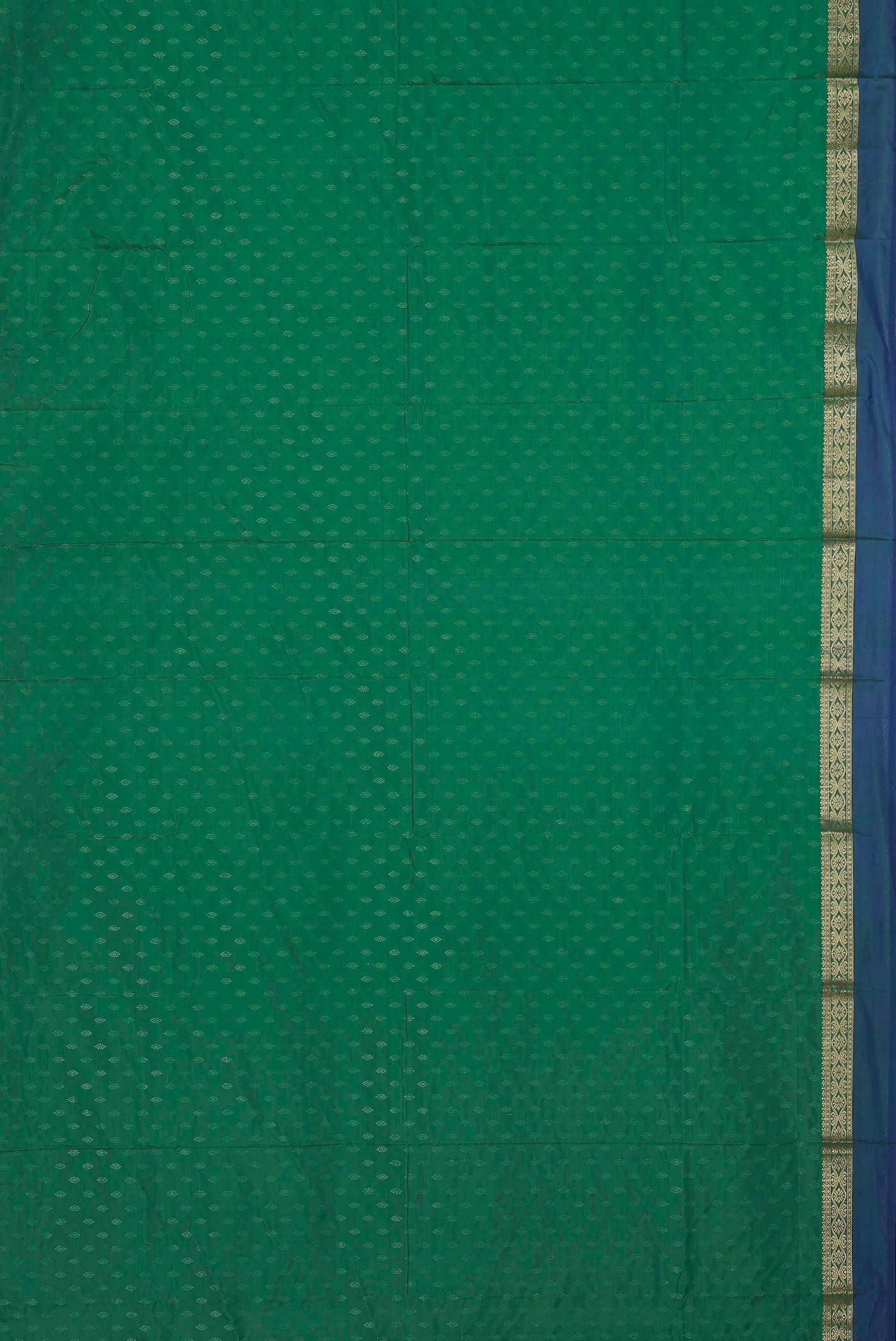Green Blended Bangalore Silk Saree