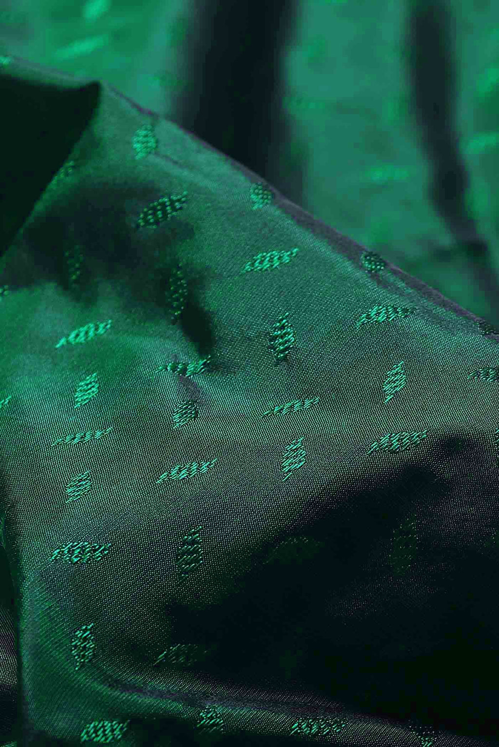 Green Blended Bangalore Silk Saree