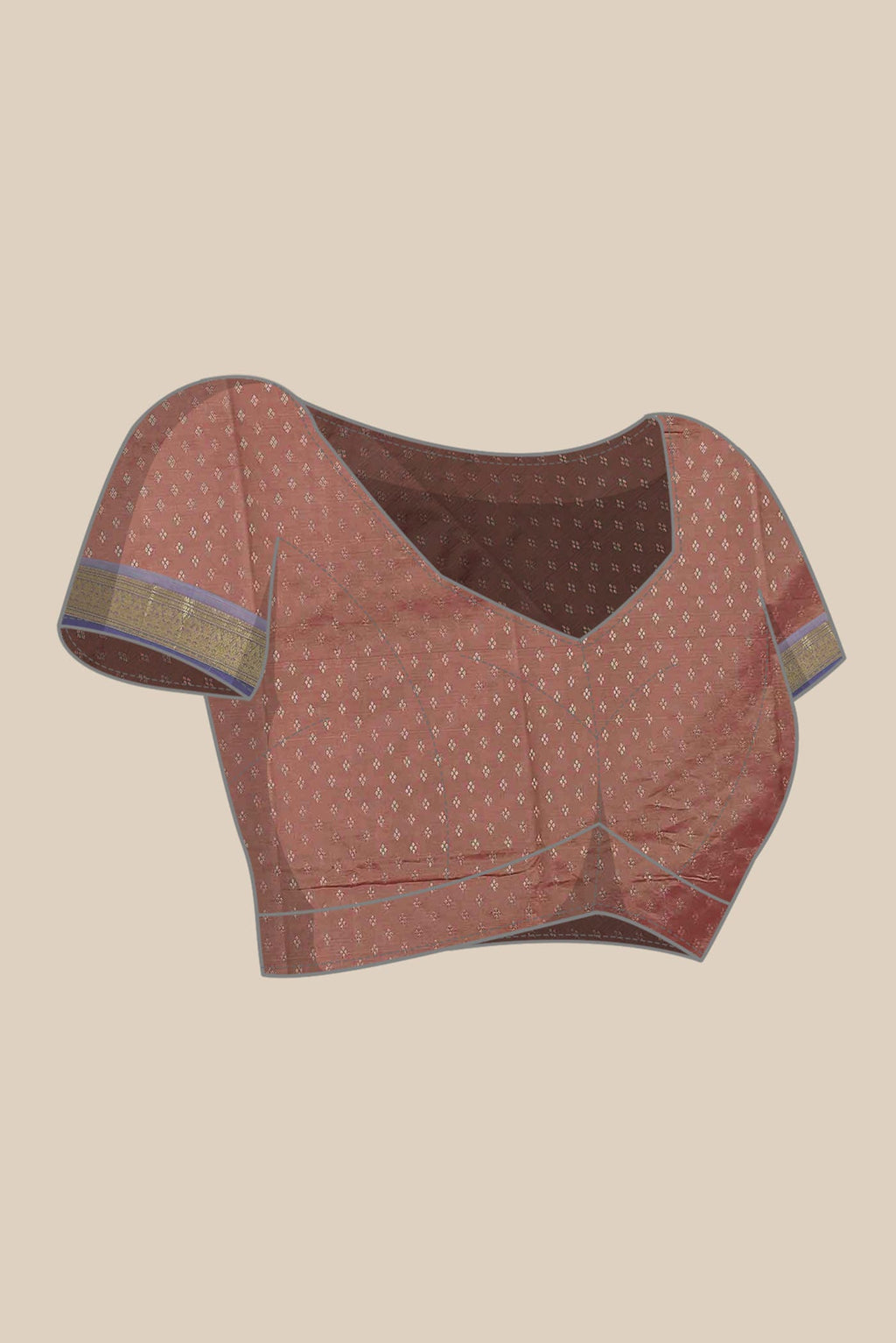 Pink Blended Bangalore Silk Saree