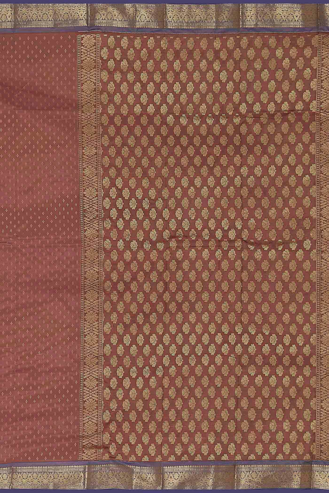 Pink Blended Bangalore Silk Saree