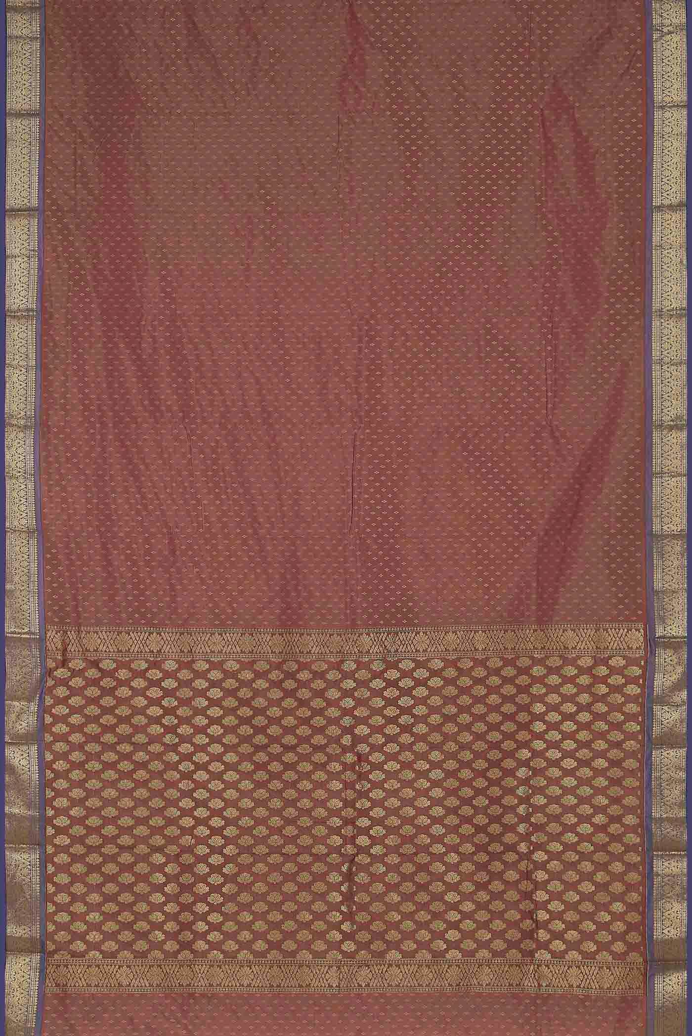 Pink Blended Bangalore Silk Saree