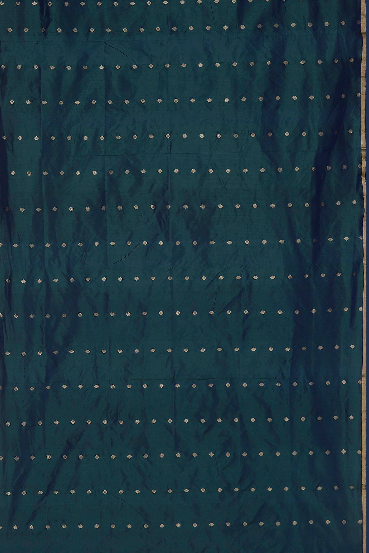 Blue Banarasi Katan Silk Saree