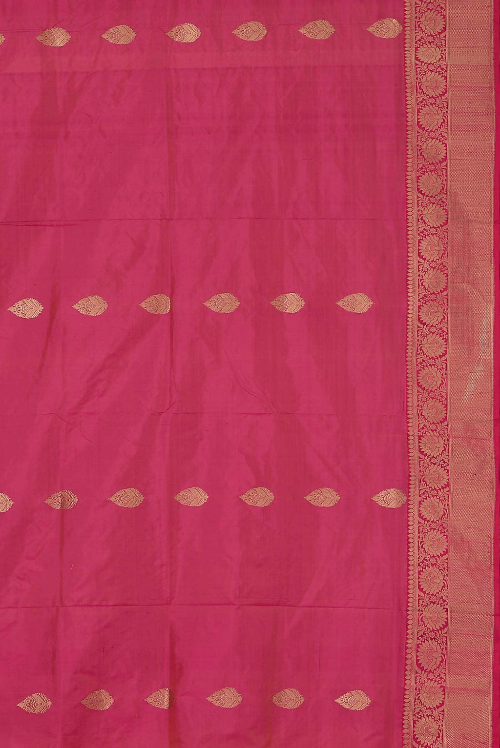 Pink Banarasi Katan Silk Saree
