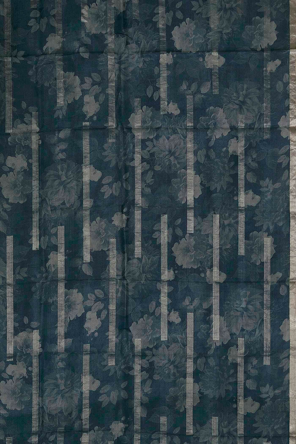 Blue Bangalore Silk Saree