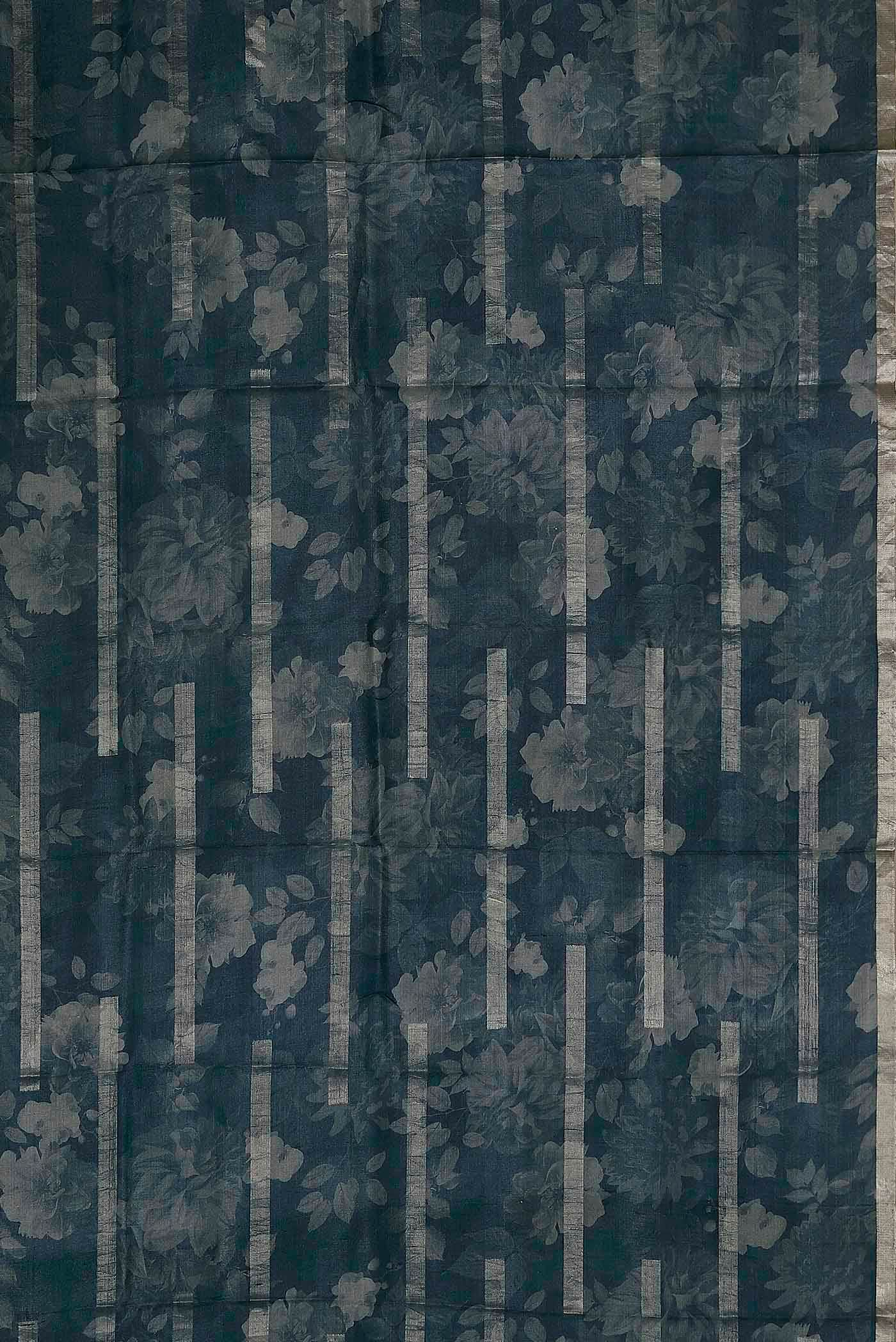 Blue Bangalore Silk Saree