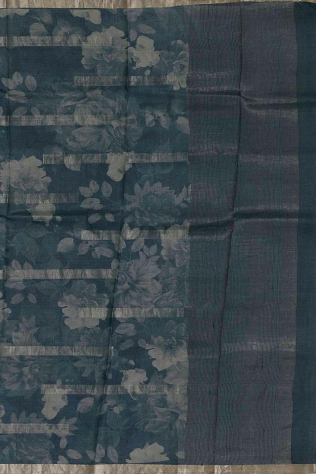 Blue Bangalore Silk Saree