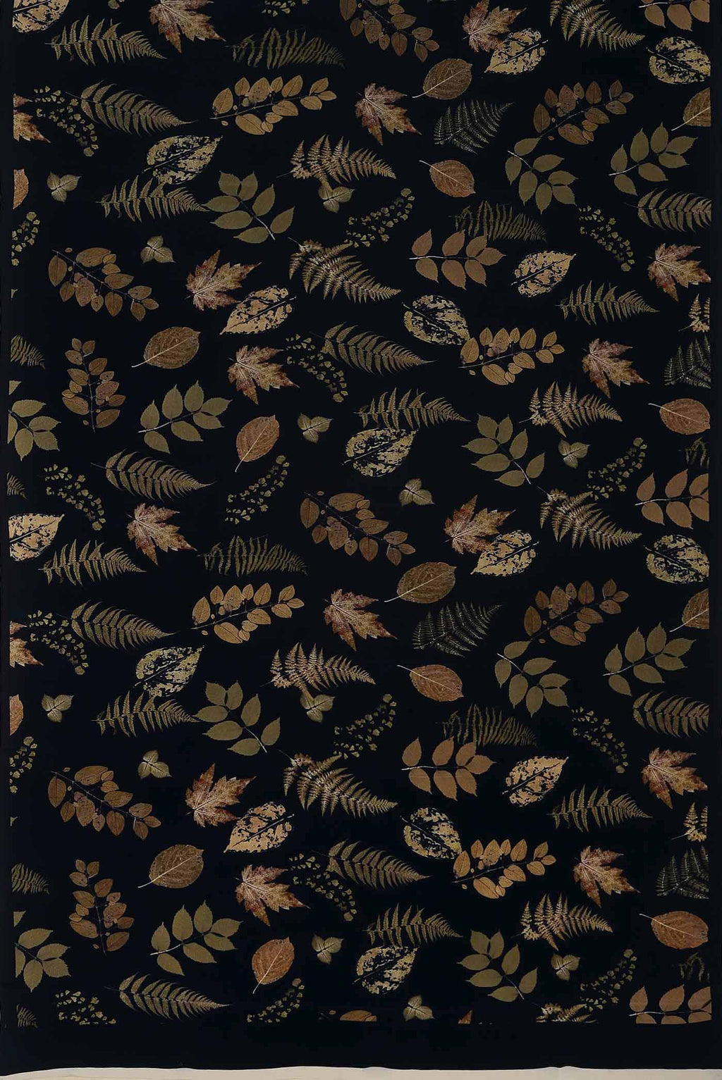 Black Mysore Crepe Saree