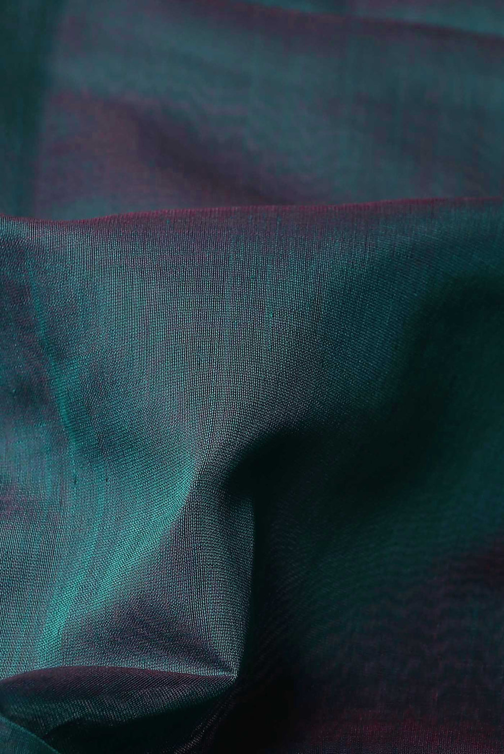 Blue with Pink Dual Tone Maheshwari Silk Cotton Saree