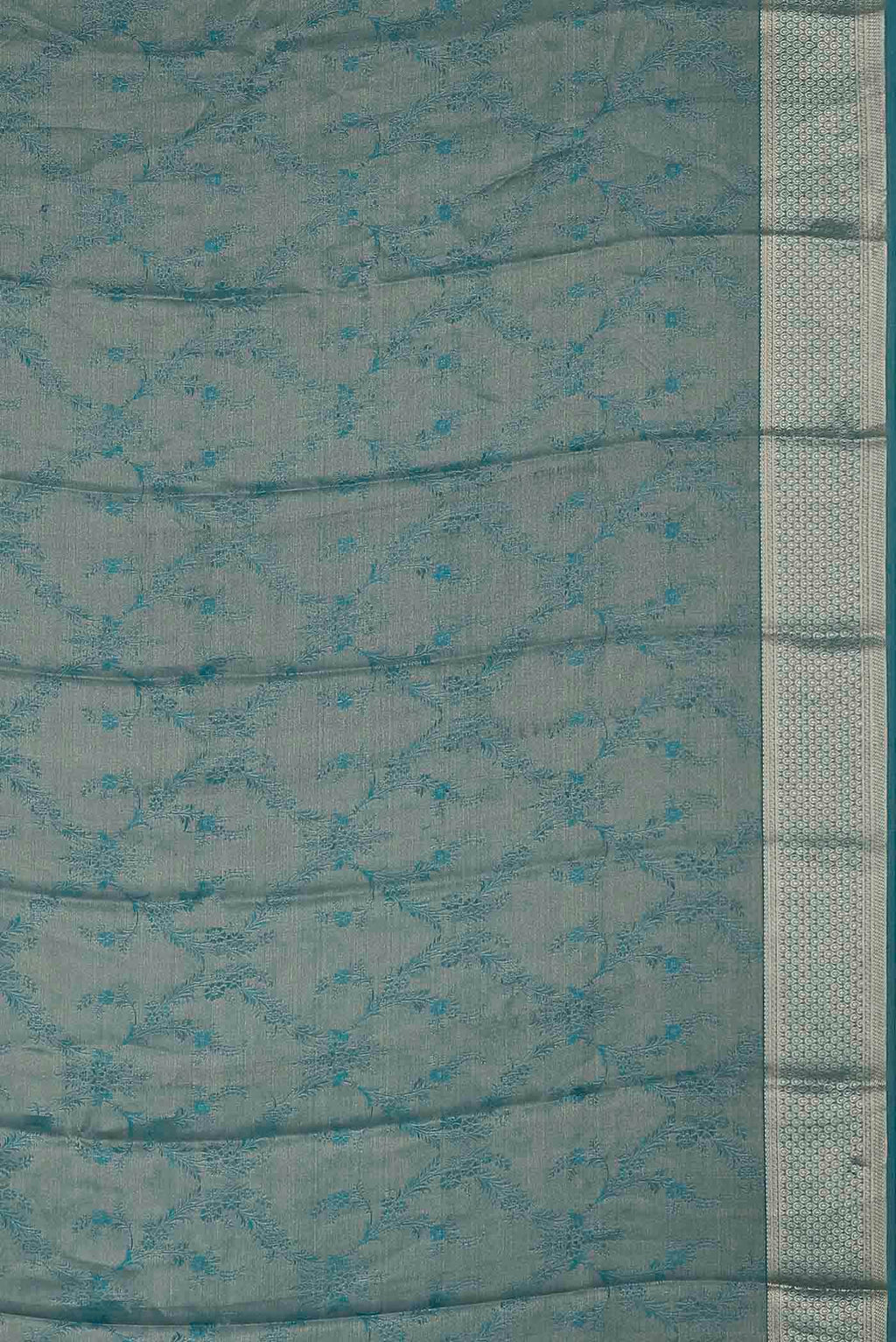 Multi Mysore Crepe Saree