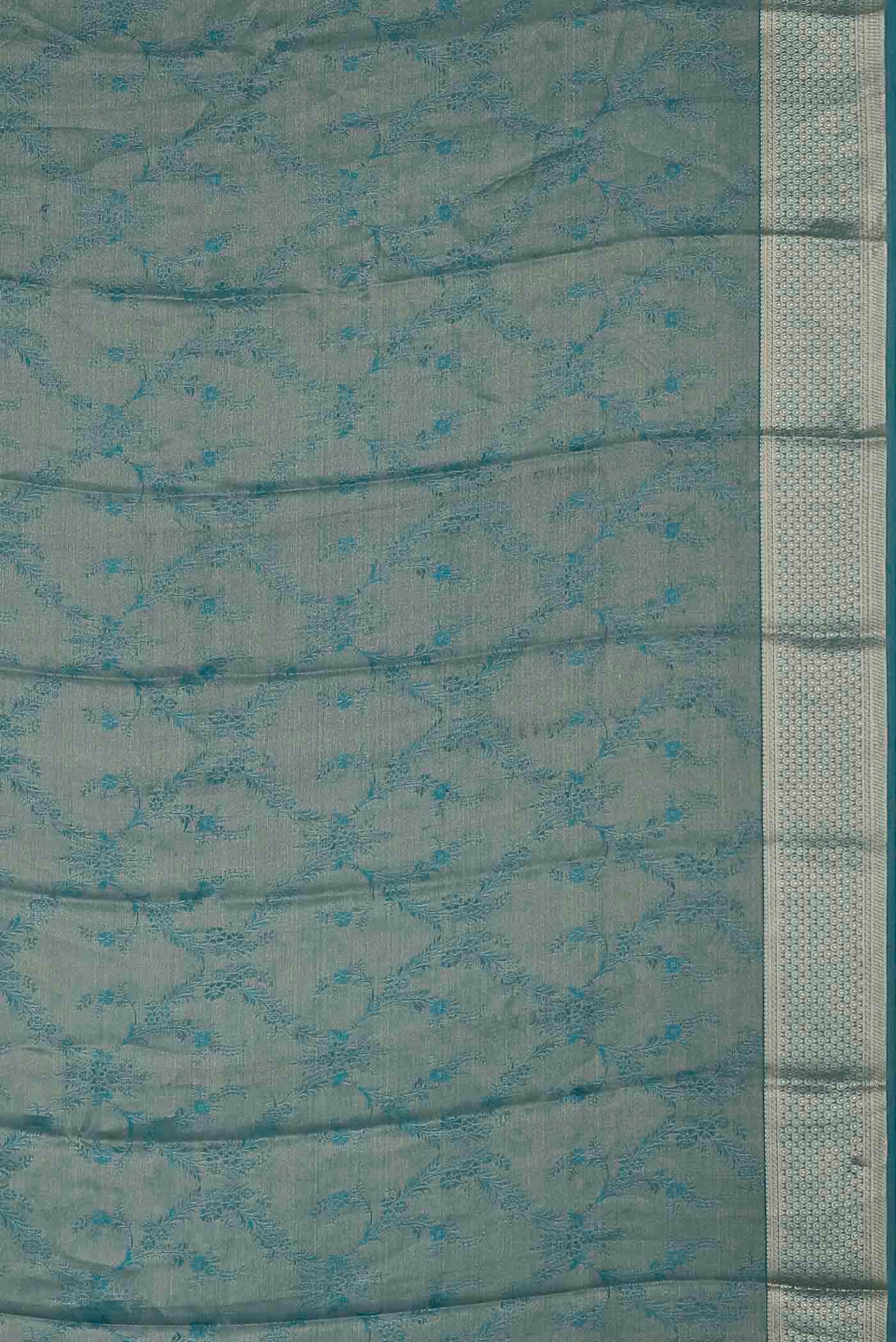 Multi Mysore Crepe Saree