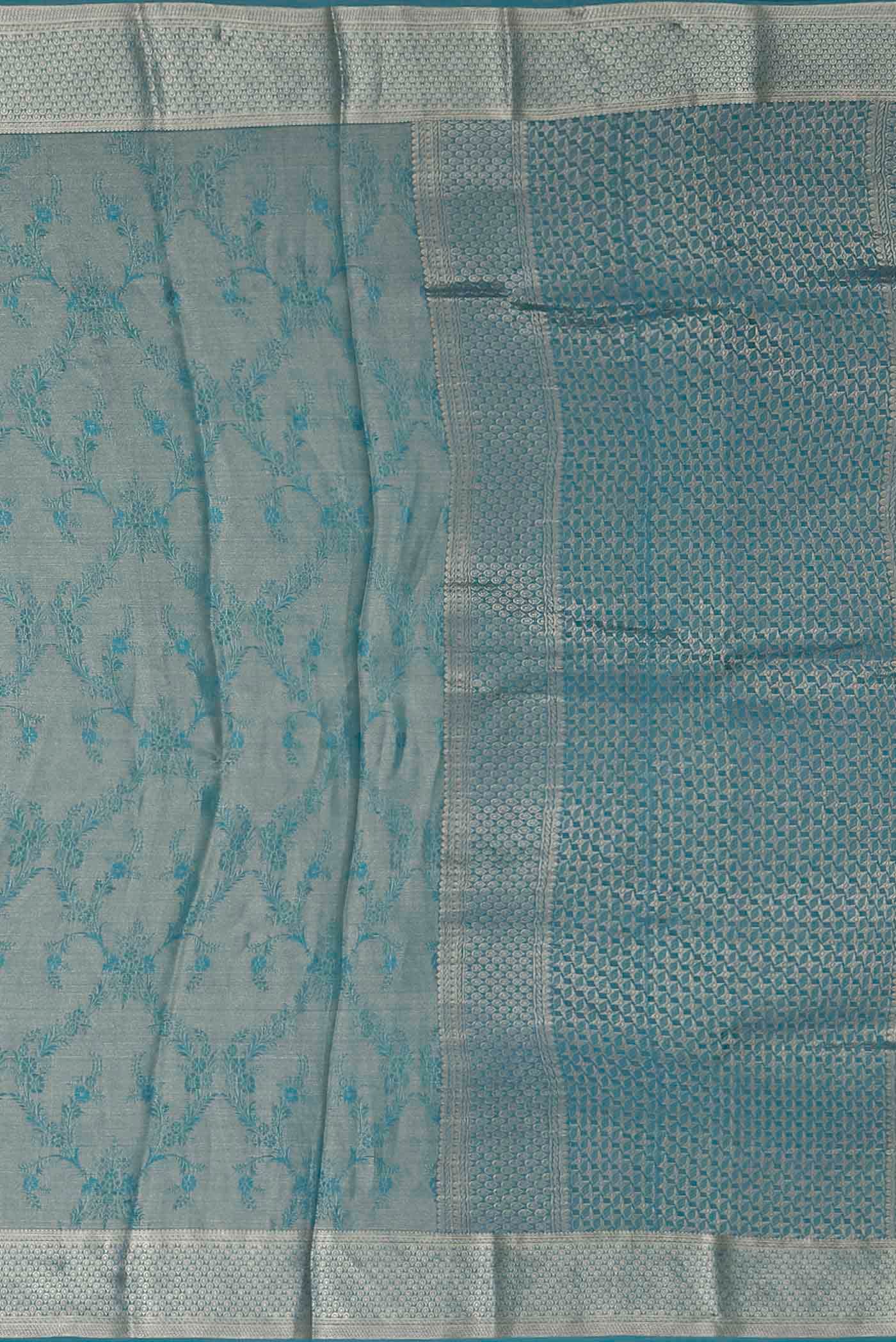 Multi Mysore Crepe Saree