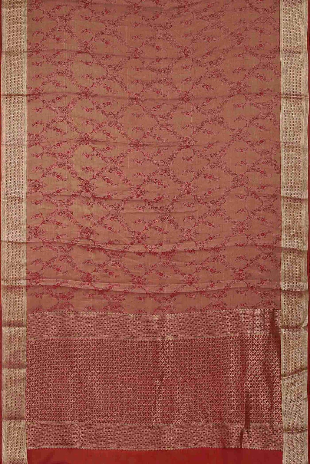 Multi Mysore Crepe Saree