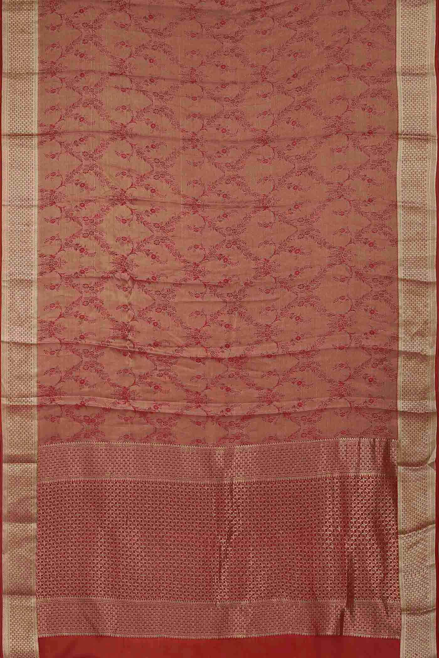 Multi Mysore Crepe Saree