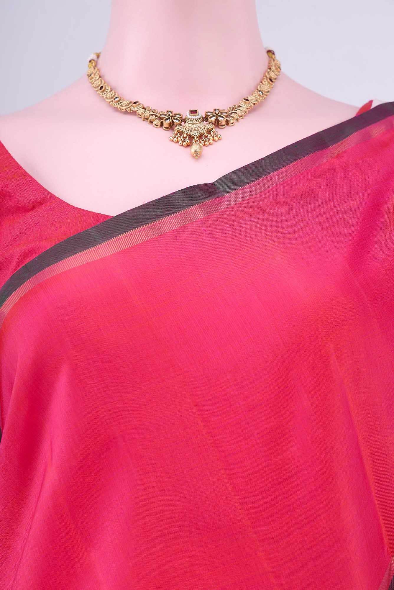 Black Kanchipuram Saree