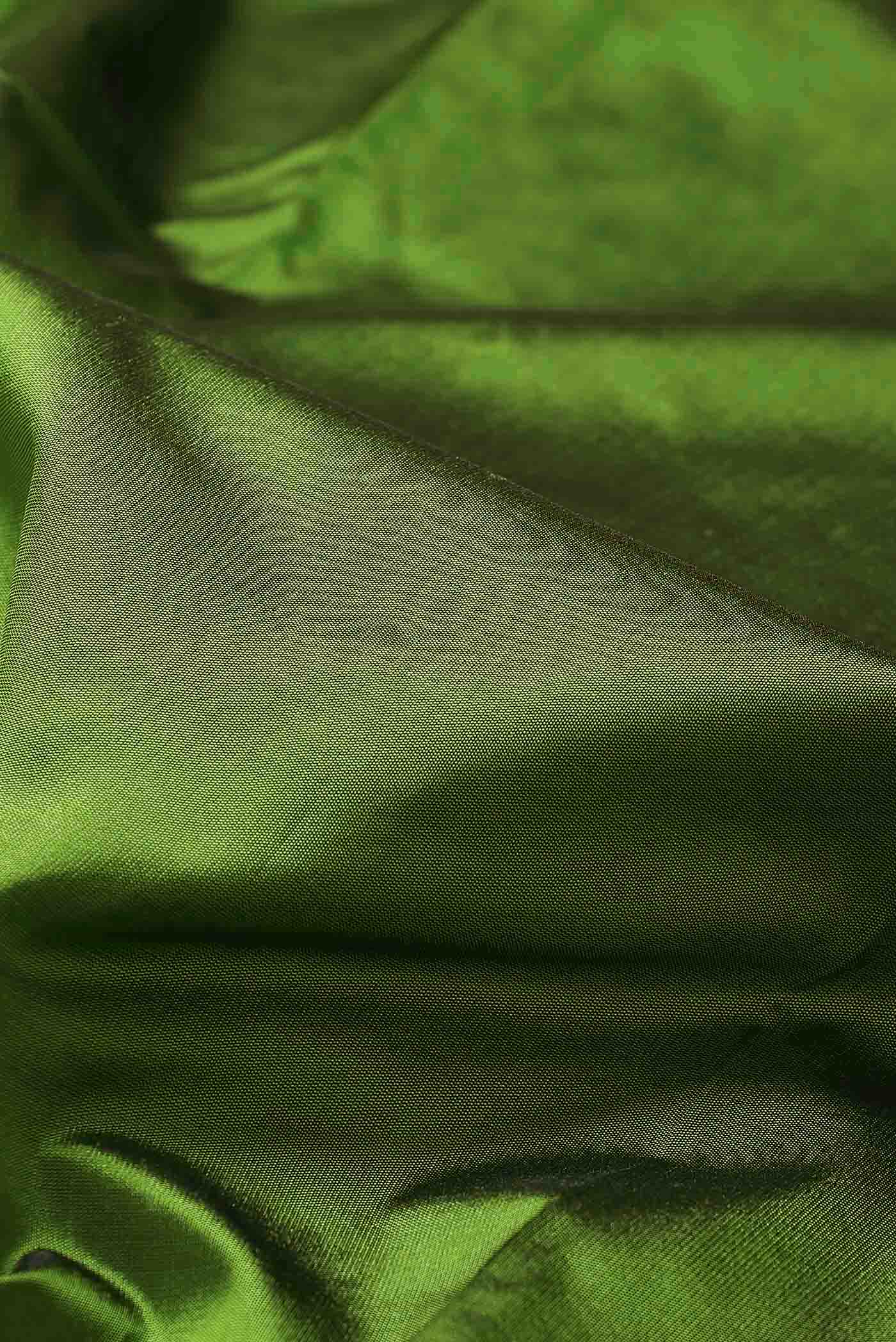 Green Blended Bangalore Silk Saree
