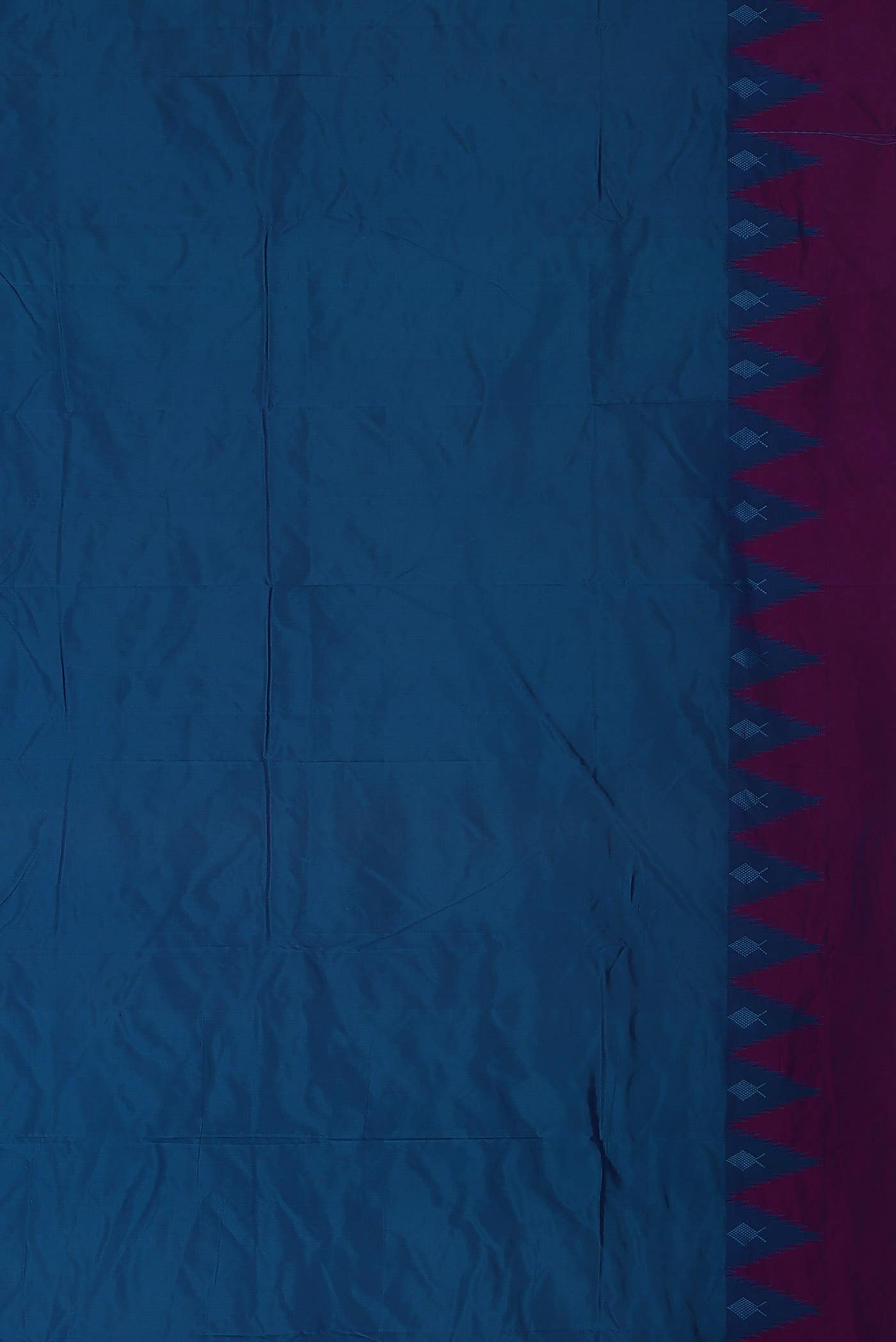 Blue Blended Bangalore Silk Saree