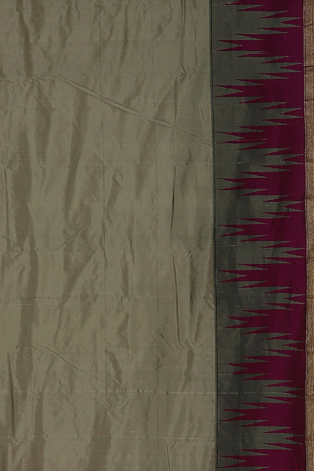 Green Dual Tone Bangalore Silk Saree