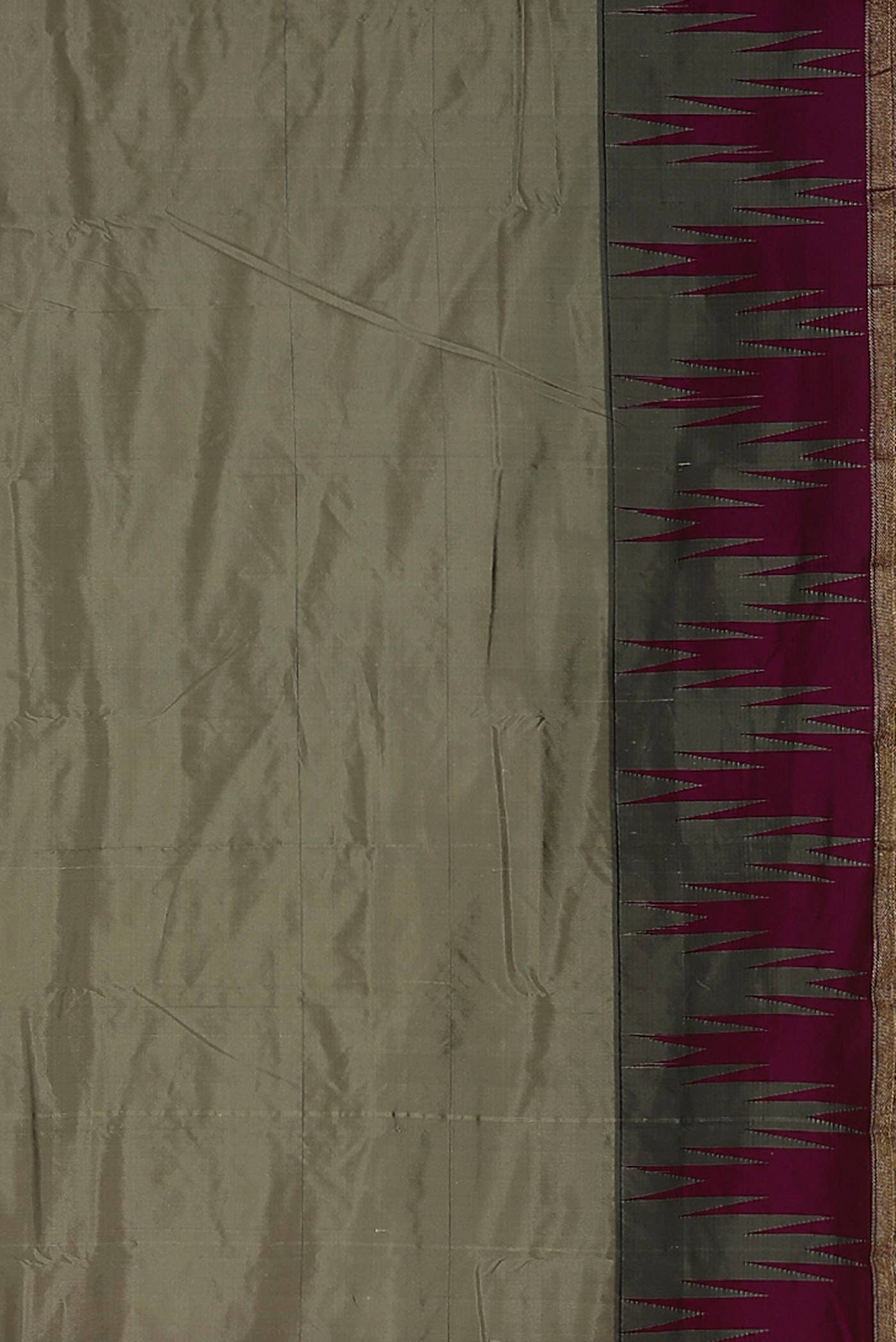 Green Dual Tone Bangalore Silk Saree