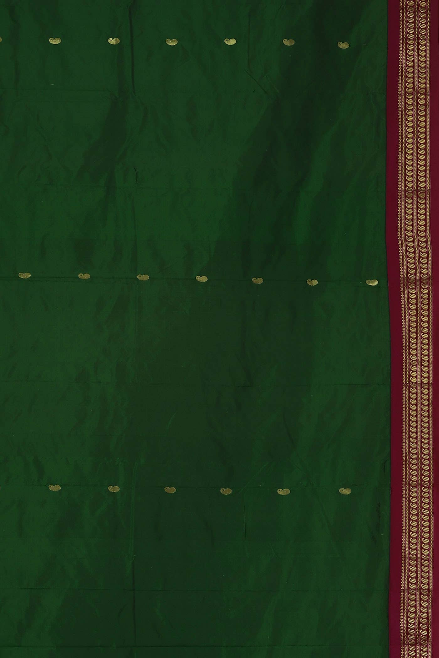 Green Blended Bangalore Silk Saree