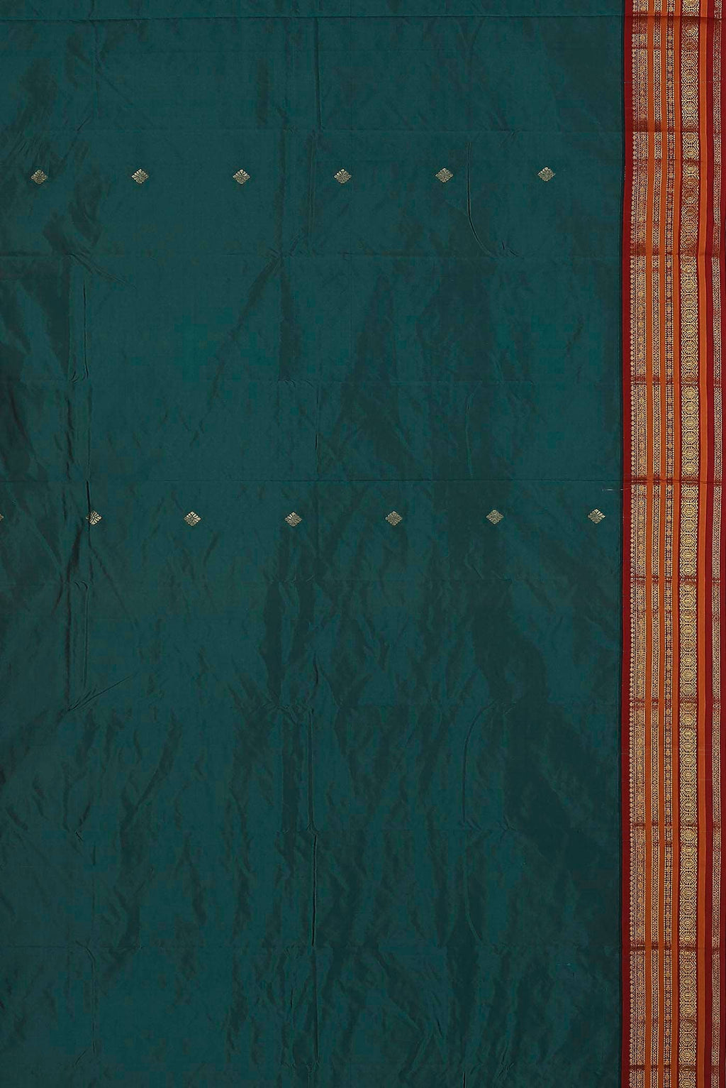 Blue Blended Bangalore Silk Saree